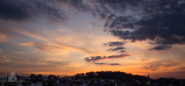 Sonnenuntergang in Geroldsgrün